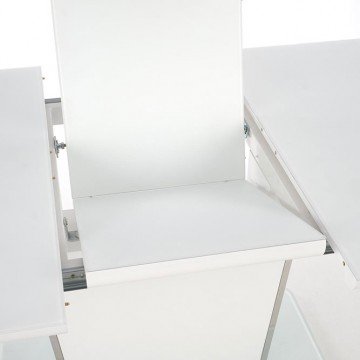 Фото4.Обідній стіл розкладний BONARI 160 (200) x90 Halmar Білий